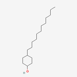 molecular formula C18H36O B3052837 4-Dodecylcyclohexan-1-ol CAS No. 4631-97-4