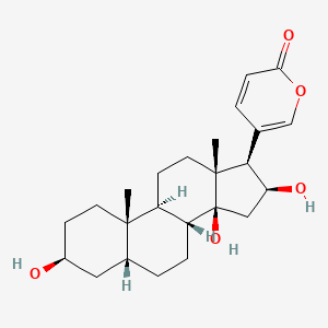 molecular formula C24H34O5 B3052843 Bufogenin B CAS No. 465-19-0
