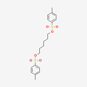 molecular formula C20H26O6S2 B3052848 己烷-1,6-二基双(4-甲基苯磺酸酯) CAS No. 4672-50-8
