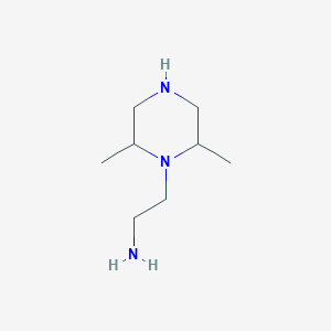 2-(2,6-Dimethylpiperazin-1-YL)ethanamine