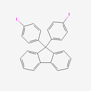molecular formula C25H16I2 B3052881 9,9-bis(4-iodophenyl)-9H-fluorene CAS No. 474115-76-9