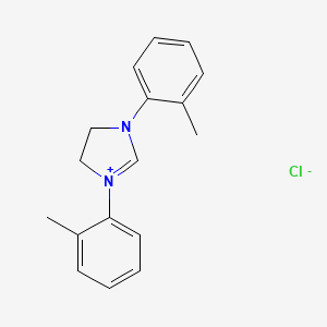 1,3-Bis(2-methylphenyl)-4,5-dihydro-1H-imidazol-3-ium chloride