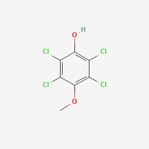 molecular formula C7H4Cl4O2 B3052925 Drosophilin A CAS No. 484-67-3