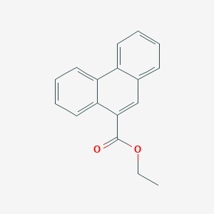 molecular formula C17H14O2 B3052939 Ethyl phenanthrene-9-carboxylate CAS No. 4895-92-5