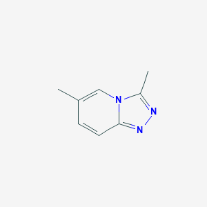 molecular formula C8H9N3 B3052945 3,6-Dimethyl[1,2,4]triazolo[4,3-a]pyridine CAS No. 4919-13-5