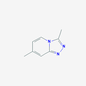 molecular formula C8H9N3 B3052946 3,7-Dimethyl[1,2,4]triazolo[4,3-a]pyridine CAS No. 4919-14-6