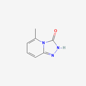 molecular formula C7H7N3O B3052957 5-甲基[1,2,4]三唑并[4,3-a]吡啶-3(2H)-酮 CAS No. 4926-18-5