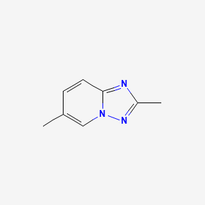 molecular formula C8H9N3 B3052960 2,6-Dimethyl[1,2,4]triazolo[1,5-a]pyridine CAS No. 4931-25-3
