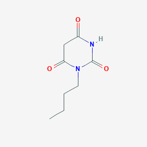 molecular formula C8H12N2O3 B3052967 1-Butyl-1,3-diazinane-2,4,6-trione CAS No. 49589-33-5