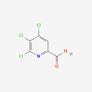 molecular formula C6H2Cl3NO2 B3052981 2-Pyridinecarboxylic acid, 4,5,6-trichloro- CAS No. 496849-77-5