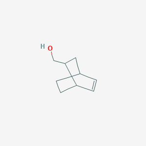 molecular formula C9H14O B3053020 Bicyclo[2.2.2]oct-5-en-2-ylmethanol CAS No. 5019-90-9