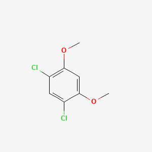molecular formula C8H8Cl2O2 B3053032 1,5-二氯-2,4-二甲氧基苯 CAS No. 50375-04-7