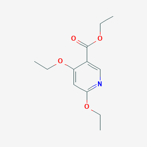 4,6-Diethoxypyridine-3-carboxylic acid ethyl ester