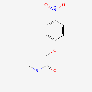 molecular formula C10H12N2O4 B3053045 Acetamide, N,N-dimethyl-2-(4-nitrophenoxy)- CAS No. 50508-31-1