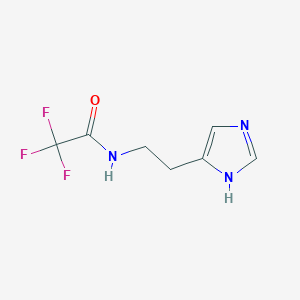 2,2,2-trifluoro-N-[2-(1H-imidazol-5-yl)ethyl]acetamide