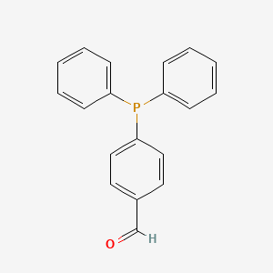 molecular formula C19H15OP B3053070 4-(Diphenylphosphino)benzaldehyde CAS No. 5068-18-8