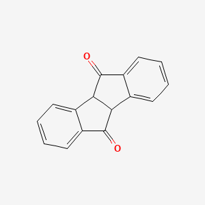 molecular formula C16H10O2 B3053076 4b,9b-Dihydroindeno[2,1-a]indene-5,10-dione CAS No. 50703-54-3