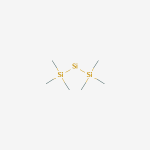molecular formula C6H18Si3 B3053097 1,1,1,3,3,3-六甲基三硅烷 CAS No. 5089-32-7