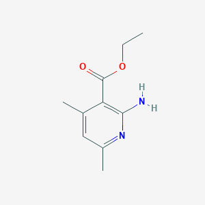 molecular formula C10H14N2O2 B3053117 Ethyl 2-Amino-4,6-dimethylpyridine-3-carboxylate CAS No. 51076-39-2