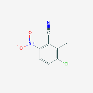 3-Chloro-2-methyl-6-nitrobenzonitrile