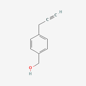molecular formula C10H10O B3053128 4-Propargylbenzyl alcohol CAS No. 51176-48-8
