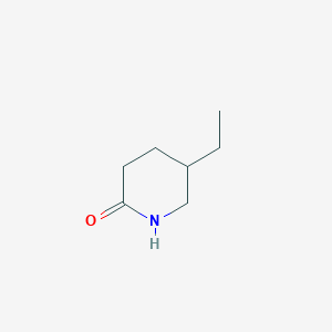 molecular formula C7H13NO B3053131 2-Piperidinone, 5-ethyl- CAS No. 51206-36-1