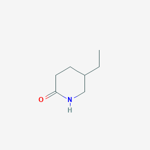 molecular formula C7H13NO B3053131 5-Ethylpiperidin-2-one CAS No. 51206-36-1