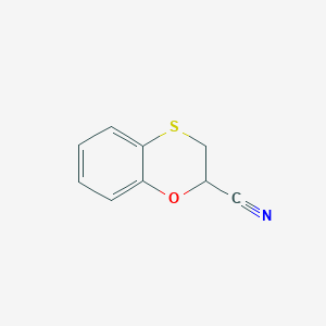 molecular formula C9H7NOS B3053135 2,3-Dihydro-1,4-benzoxathiine-2-carbonitrile CAS No. 51263-42-4