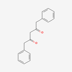 molecular formula C17H16O2 B3053143 2,4-Pentanedione, 1,5-diphenyl- CAS No. 51307-04-1