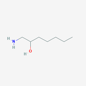molecular formula C7H17NO B3053151 1-Aminoheptan-2-ol CAS No. 51411-48-4