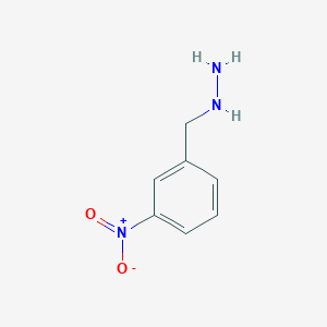 molecular formula C7H9N3O2 B3053153 (3-Nitrobenzyl)hydrazine CAS No. 51421-22-8