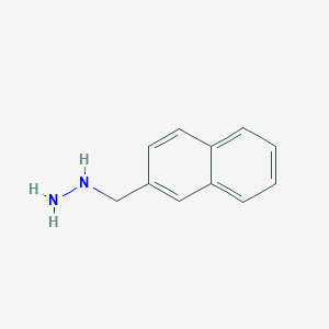 molecular formula C11H12N2 B3053157 Naphthalen-2-ylmethyl-hydrazine CAS No. 51421-33-1