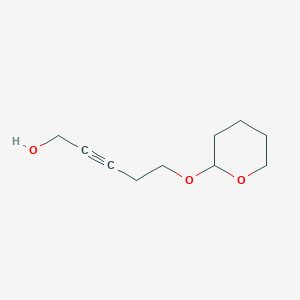 2-Pentyn-1-ol, 5-[(tetrahydro-2H-pyran-2-yl)oxy]-