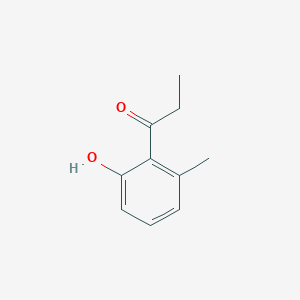 molecular formula C10H12O2 B3053161 1-(2-Hydroxy-6-methylphenyl)propan-1-one CAS No. 51451-26-4