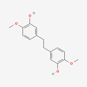 Phenol, 3,3'-(1,2-ethanediyl)bis[6-methoxy-
