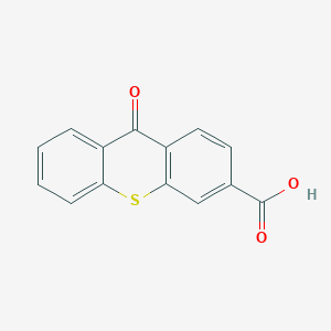molecular formula C14H8O3S B3053179 9-oxo-9H-thioxanthene-3-carboxylic acid CAS No. 51762-88-0