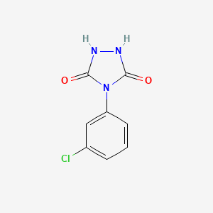 4-(3-Chlorophenyl)-1,2,4-triazolidine-3,5-dione