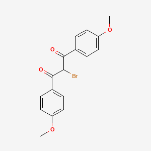 2-Bromo-1,3-bis(4-methoxyphenyl)propane-1,3-dione