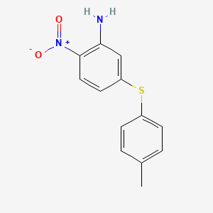 2-Amino-4-(p-methylphenylthio)-1-nitrobenzene
