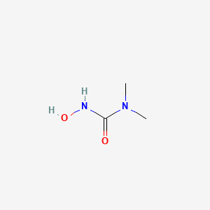 molecular formula C3H8N2O2 B3053235 3-羟基-1,1-二甲基脲 CAS No. 52253-32-4