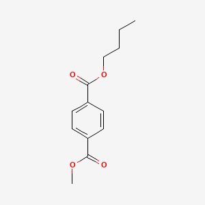 molecular formula C13H16O4 B3053248 1,4-Benzenedicarboxylic acid, butyl methyl ester CAS No. 52392-55-9