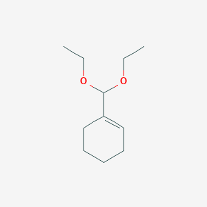 1-(Diethoxymethyl)cyclohex-1-ene