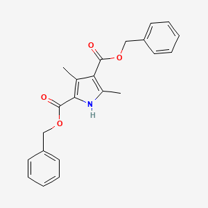 Dibenzyl 3,5-dimethyl-1H-pyrrole-2,4-dicarboxylate