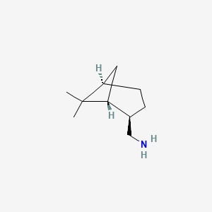 [(1R,4R,5R)-6,6-dimethyl-4-bicyclo[3.1.1]heptanyl]methanamine