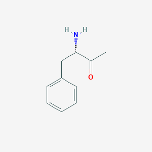 molecular formula C10H13NO B3053279 2-Butanone, 3-amino-4-phenyl-, (S)- CAS No. 52735-74-7
