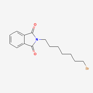 molecular formula C15H18BrNO2 B3053299 2-(7-Bromoheptyl)isoindoline-1,3-dione CAS No. 52824-42-7