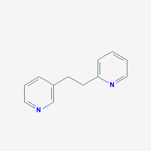 molecular formula C12H12N2 B3053302 2-(2-(3-Pyridinyl)ethyl)pyridine CAS No. 52864-48-9