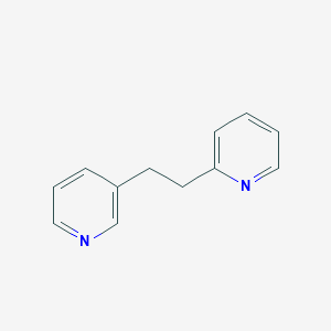 molecular formula C12H12N2 B3053302 2-(2-(Pyridin-3-yl)ethyl)pyridine CAS No. 52864-48-9