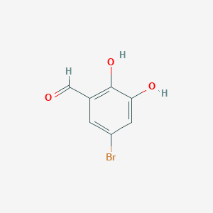 5-Bromo-2,3-dihydroxybenzaldehyde
