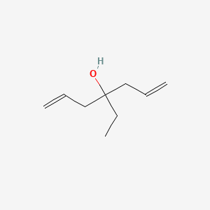 molecular formula C9H16O B3053308 4-Ethyl-1,6-heptadien-4-ol CAS No. 52939-62-5